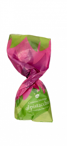 Cuneesi con meringa al pistacchio